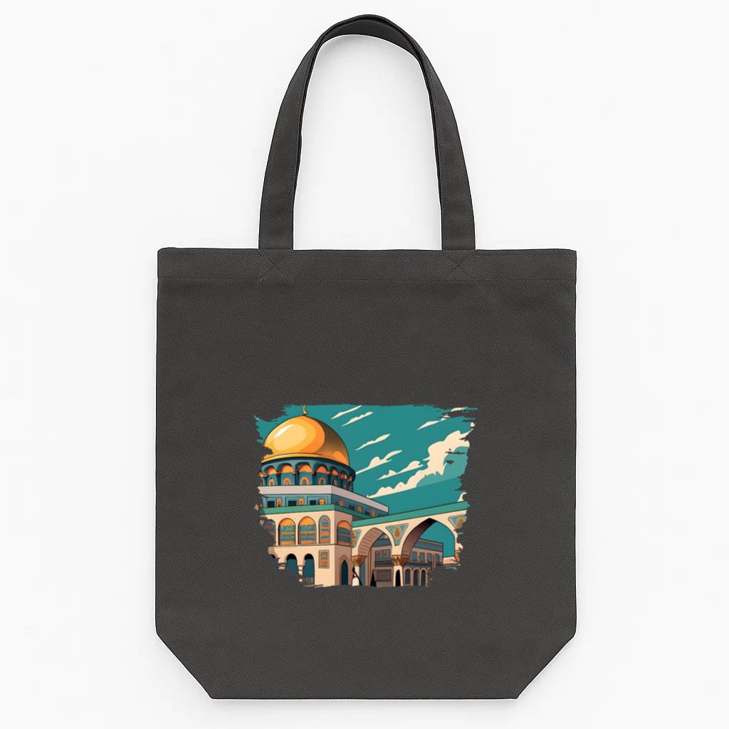 Character Happy Charming Tote Canvas Bag