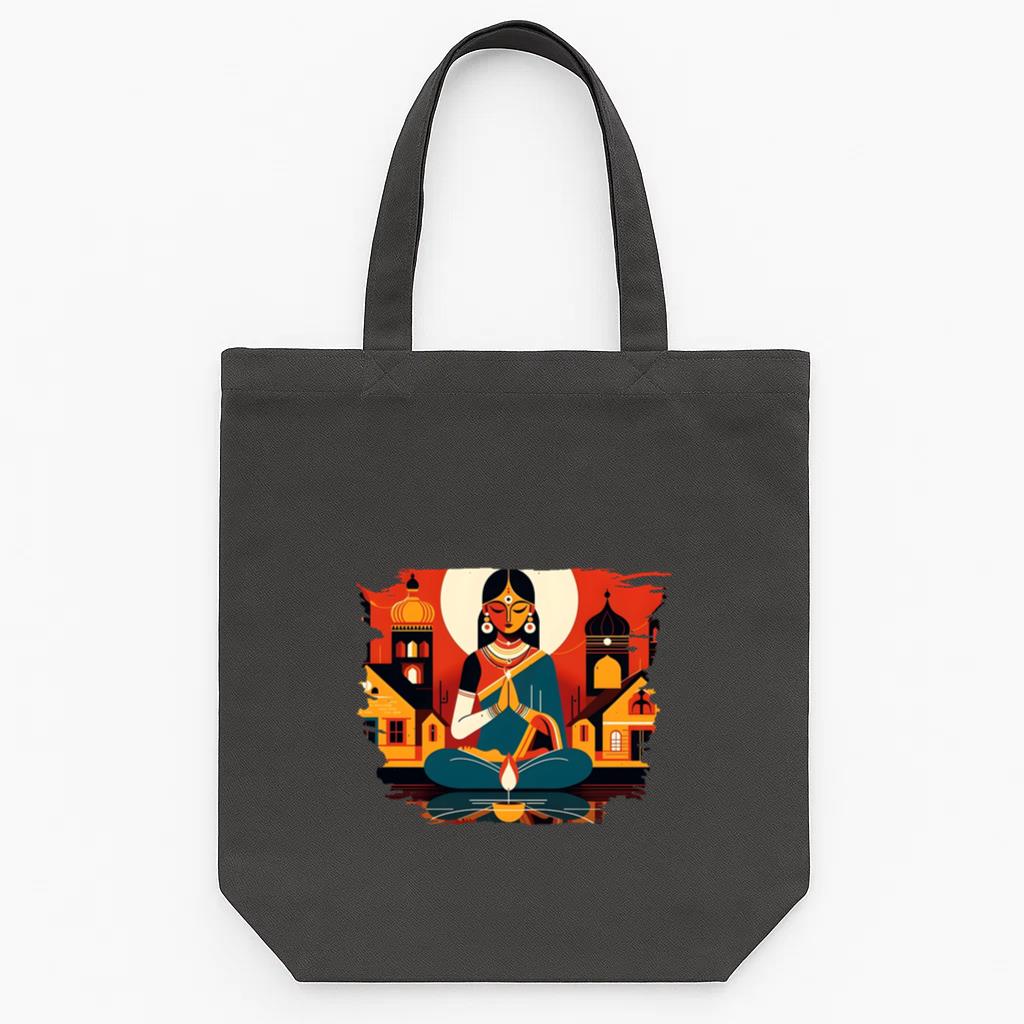 Character Happy Elegant Tote Canvas Bag