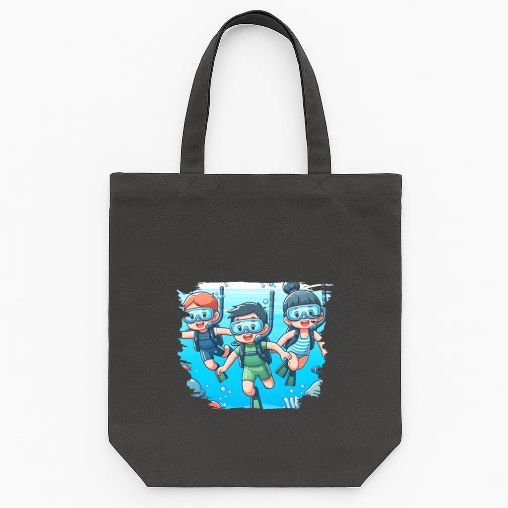 Character Shiny Playful Tote Canvas Bag