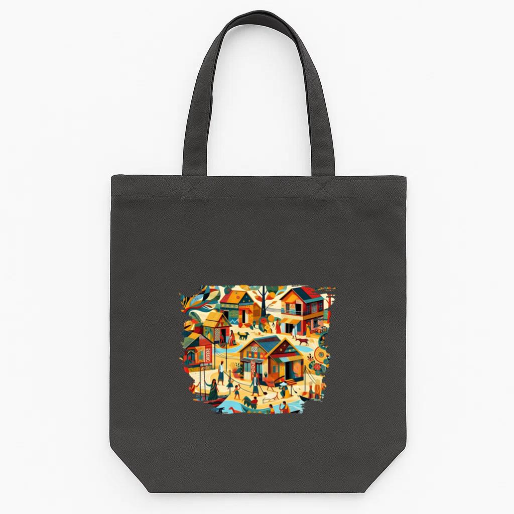 Charm Radiant Cool Tote Canvas Bag