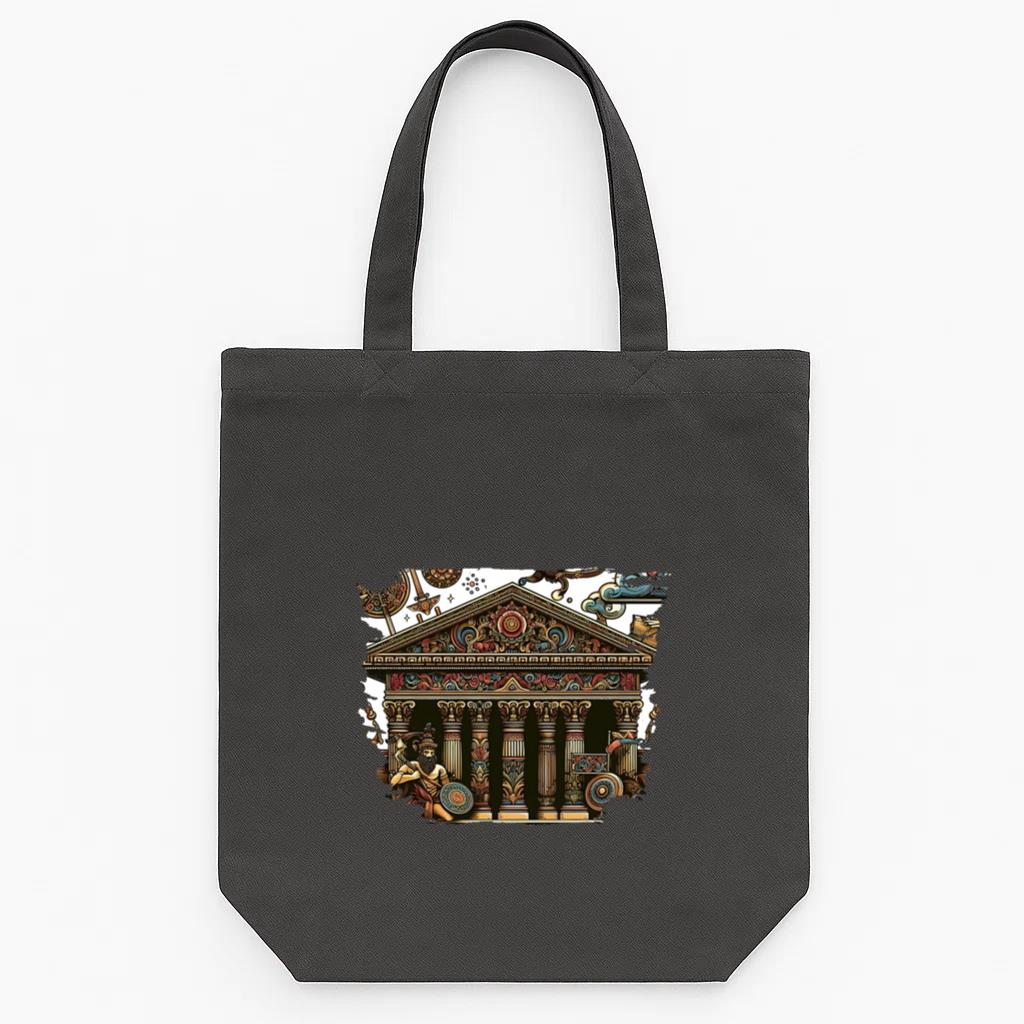 Design Shiny Abstract Tote Canvas Bag