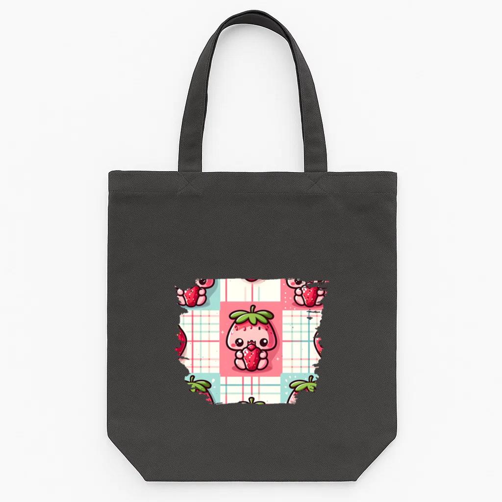 Explorer Happy Bold Tote Canvas Bag