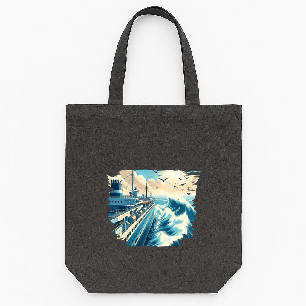 Explorer Vivid Modern Tote Canvas Bag
