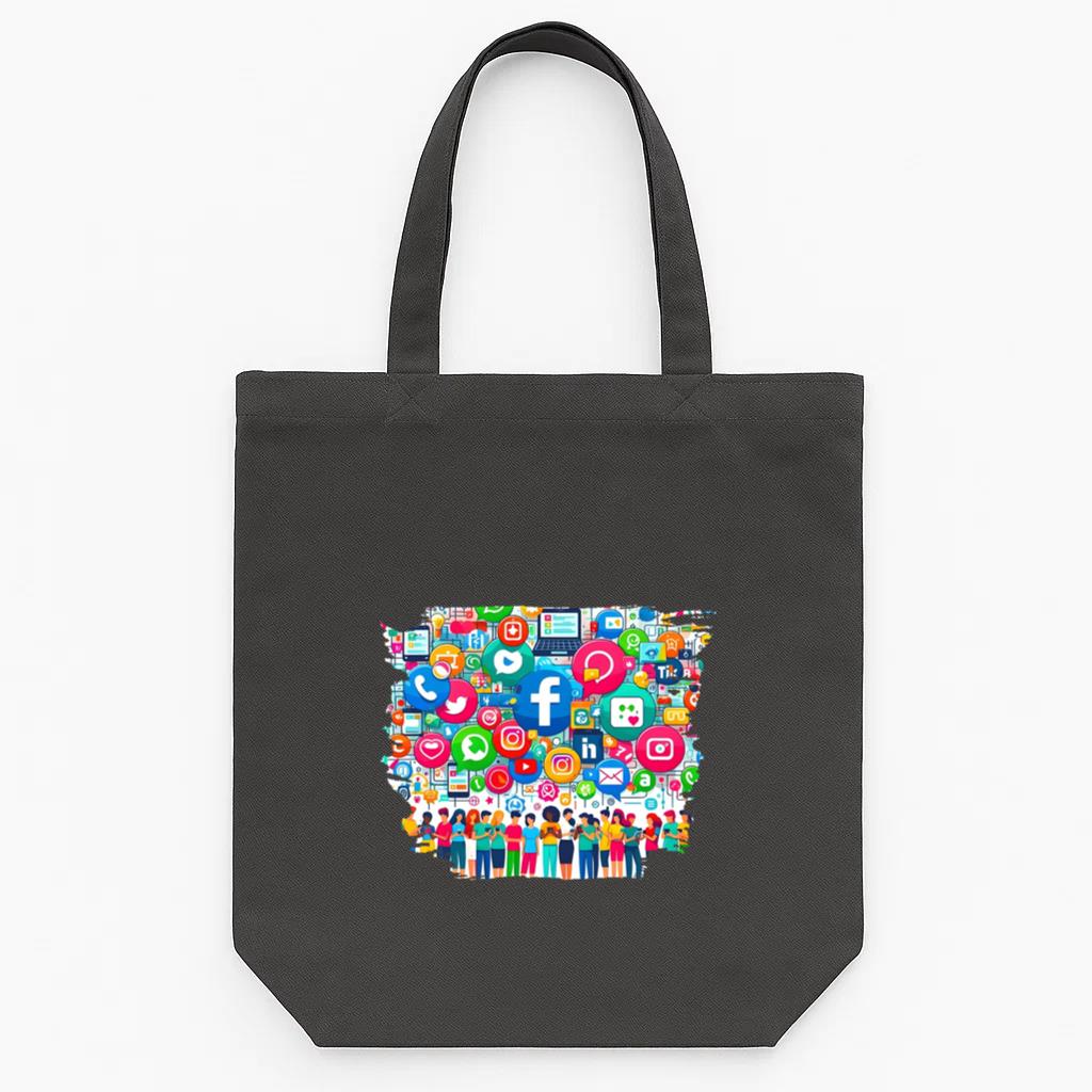 Figure Lovely Charming Tote Canvas Bag