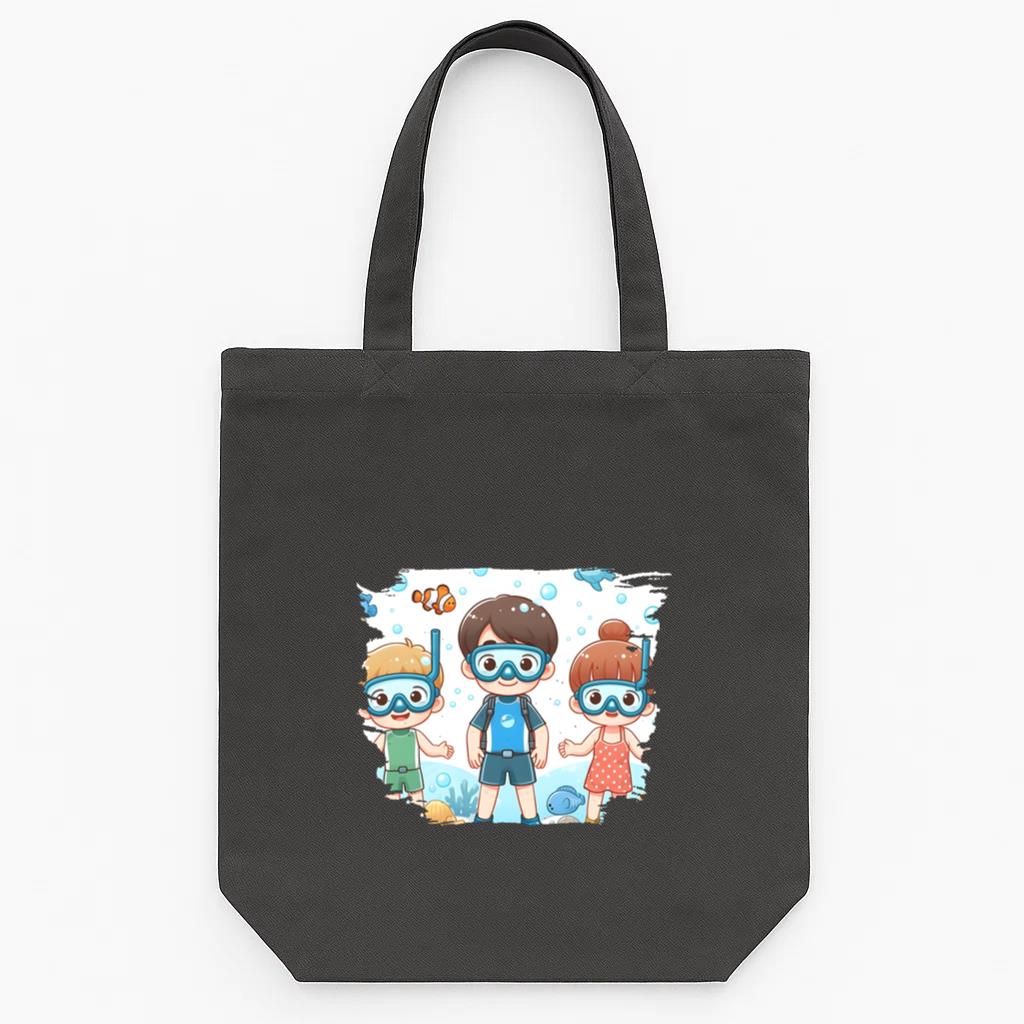 Figure Vibrant Modern Tote Canvas Bag