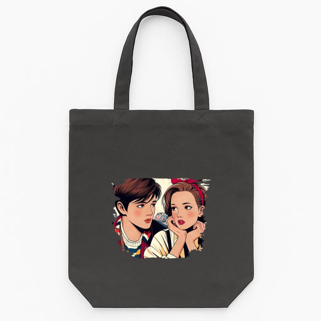Glow Bright Cool Tote Canvas Bag